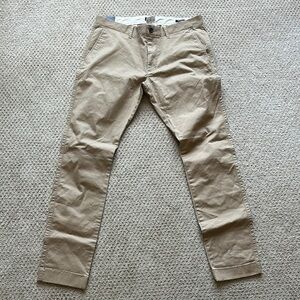 J. Crew Tan Chinos Classic Straight Leg Pants